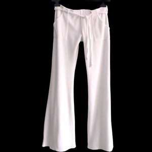 Juicy Couture Pants White Terry Stretch M